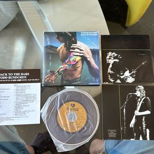 Todd Rundgren CD Double Live album Back to the Basics